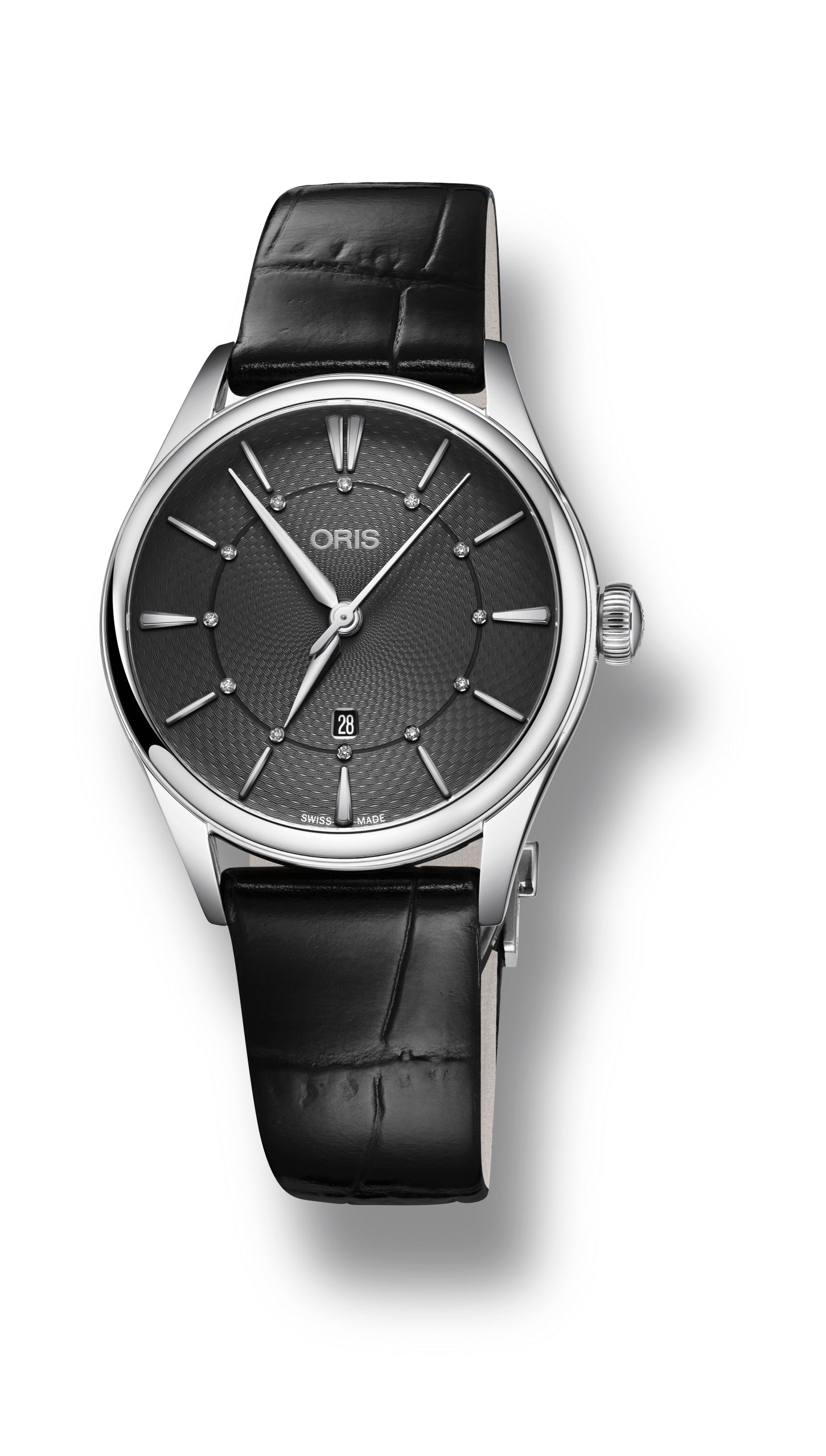 ORIS 01 561 7724 4053-07 5 17 64FC Artelier Date Diamonds naisten automaattikello