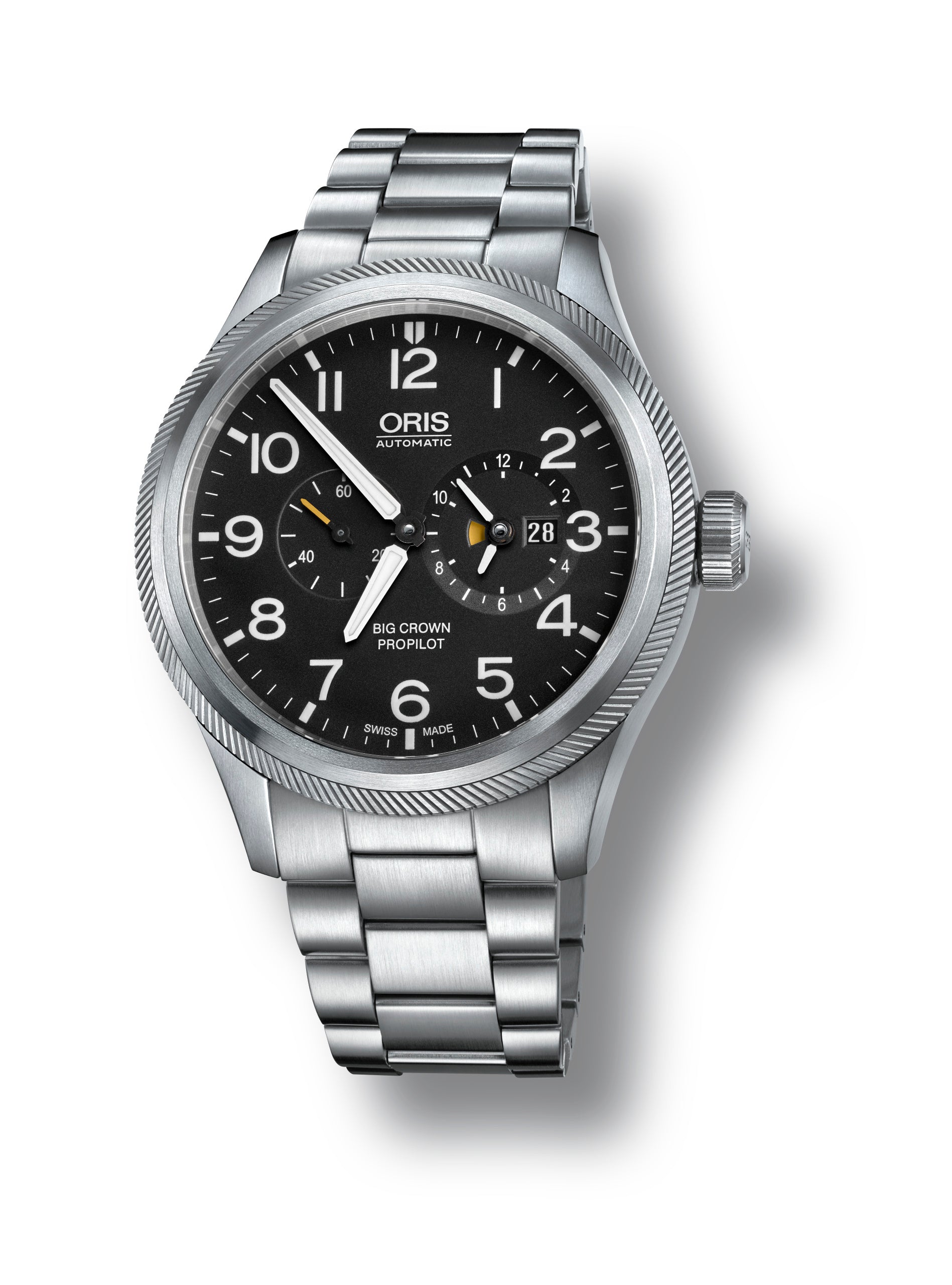ORIS 01 690 7735 4164-07 8 22 19-1 Big Crown Propilot Worldtimer miesten automaattikello