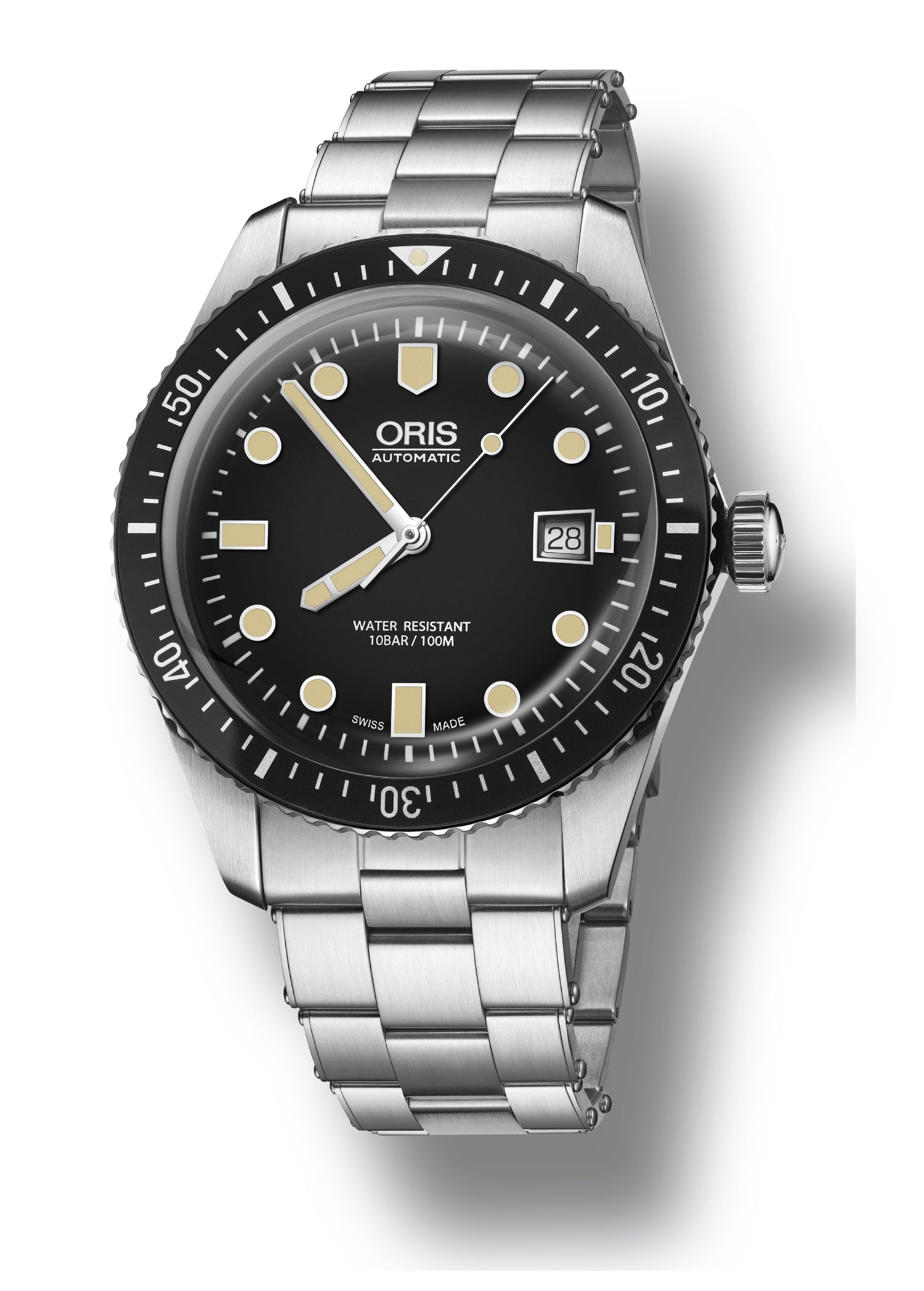ORIS 01 733 7720 4054-07 8 21 18 Divers sixty-five miesten automaattikello
