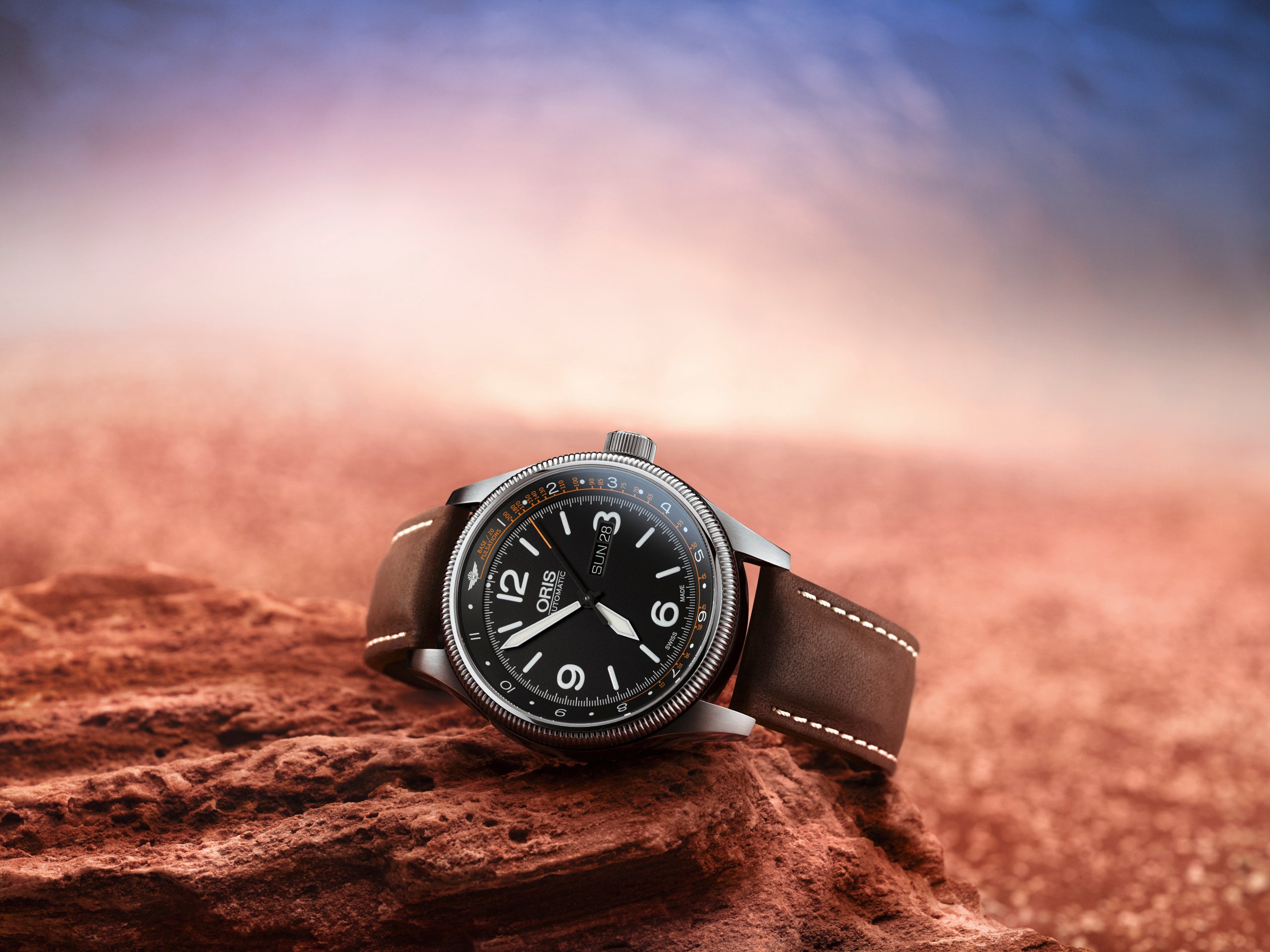 ORIS 01 735 7728 4084-Set LS Royal Flying Doctor Service LE II miesten automaattikello