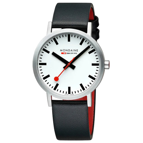 MONDAINE A660.30360.16SBBV Classic 40mm rannekello