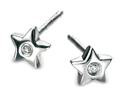 D FOR DIAMOND E573 tähti -hopeakorvakorut