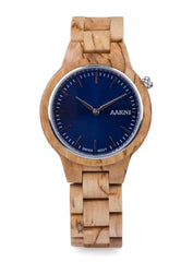 AARNI 6430066270040 Vega – Visakoivu puinen rannekello