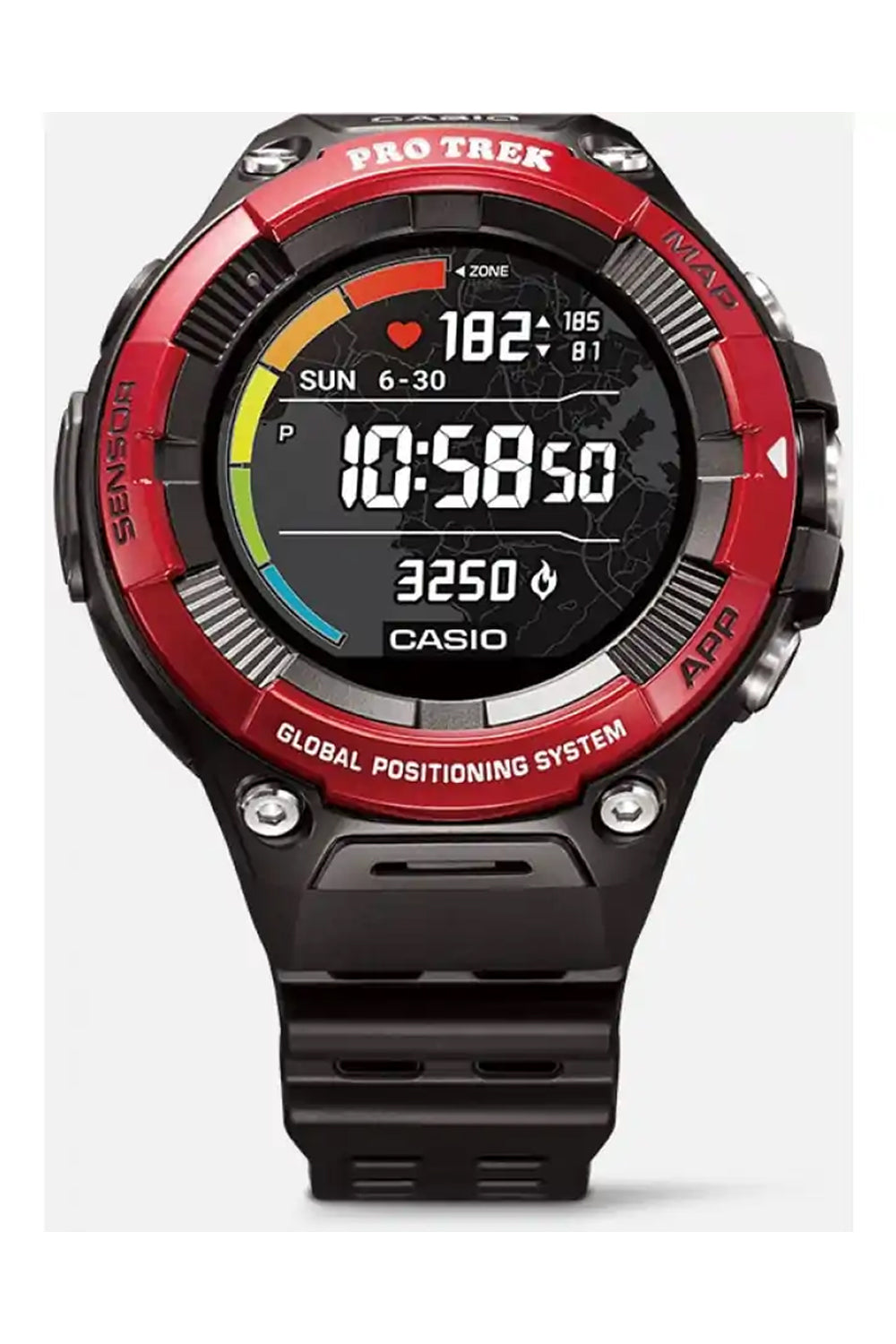 CASIO WSD-F21HR-RDBGE Pro Trek Smart älykello