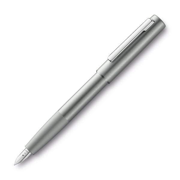 LAMY 077 aion olivesilver mustetäytekynä
