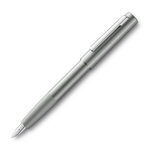 LAMY 077 aion olivesilver mustetäytekynä
