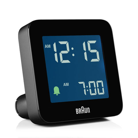 Braun BC09B musta digitaalinen herätyskello