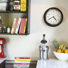 NEWGATE COOK343K Cookhouse clock black seinäkello