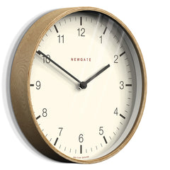 NEWGATE MRC159PLY53 Mr. Clarke XL clock pale wood seinäkello