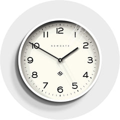 NEWGATE NUMTHR129PW Number three echo clock white seinäkello