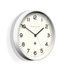 NEWGATE NUMTHR129PW Number three echo clock white seinäkello