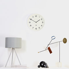 NEWGATE NUMTHR129PW Number three echo clock white seinäkello