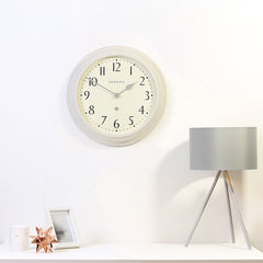 NEWGATE WEST117LIGY Westhampton clock linen grey seinäkello