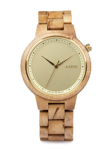 AARNI 6430066270019 XO – Visakoivu puinen rannekello