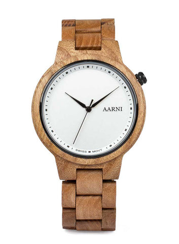 AARNI  6430066270026 XO – Jalava puinen rannekello