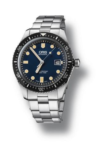 ORIS 01 733 7720 4055-07 8 21 18 Divers sixty-five miesten automaattikello