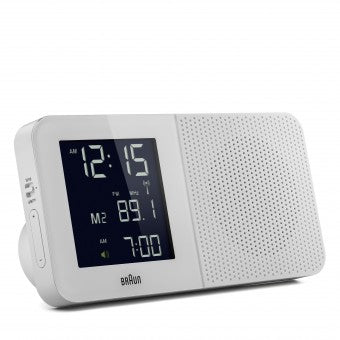 Braun BNC010WH-RC valkoinen digitaalinen radio control herätyskello
